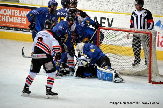 Photo hockey match Chamonix  - Bordeaux le 30/12/2015