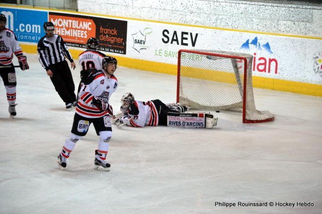 Photo hockey match Chamonix  - Bordeaux le 30/12/2015