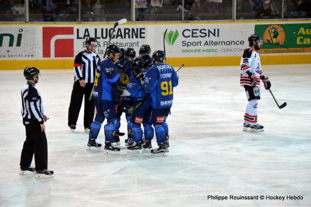 Photo hockey match Chamonix  - Bordeaux le 30/12/2015