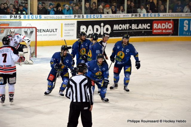 Photo hockey match Chamonix  - Bordeaux le 30/12/2015
