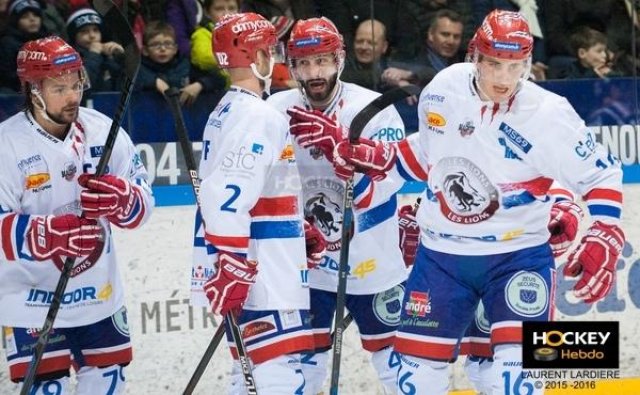 Photo hockey match Grenoble  - Lyon le 30/12/2015
