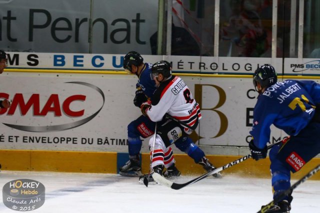 Photo hockey match Chamonix  - Bordeaux le 30/12/2015
