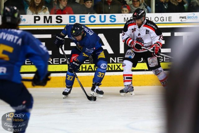 Photo hockey match Chamonix  - Bordeaux le 30/12/2015