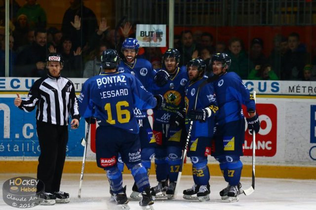 Photo hockey match Chamonix  - Bordeaux le 30/12/2015