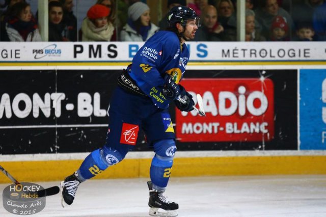 Photo hockey match Chamonix  - Bordeaux le 30/12/2015