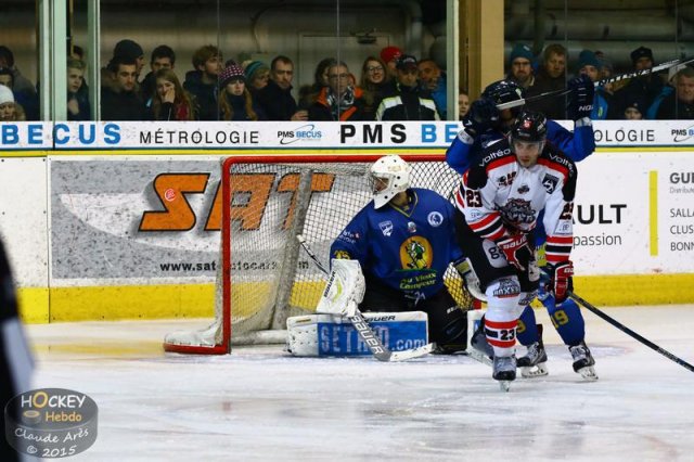 Photo hockey match Chamonix  - Bordeaux le 30/12/2015