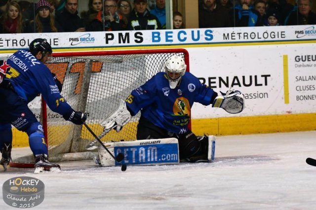 Photo hockey match Chamonix  - Bordeaux le 30/12/2015