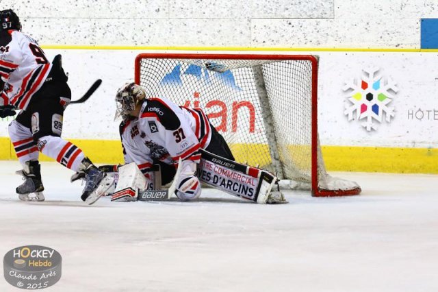 Photo hockey match Chamonix  - Bordeaux le 30/12/2015