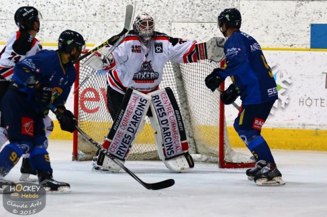 Photo hockey match Chamonix  - Bordeaux le 30/12/2015