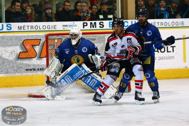 Photo hockey match Chamonix  - Bordeaux le 30/12/2015