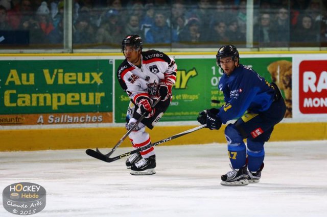 Photo hockey match Chamonix  - Bordeaux le 30/12/2015
