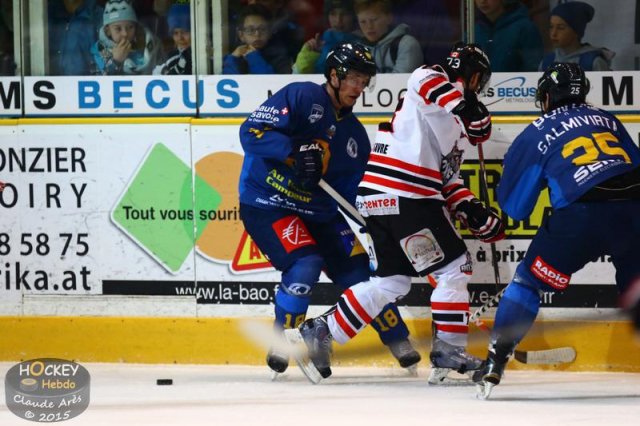 Photo hockey match Chamonix  - Bordeaux le 30/12/2015