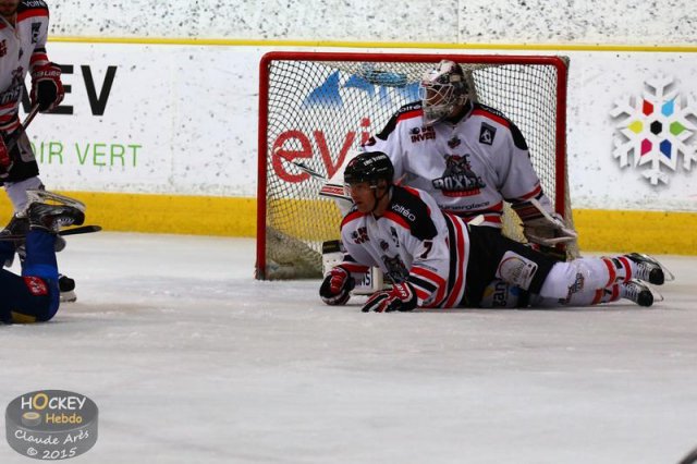 Photo hockey match Chamonix  - Bordeaux le 30/12/2015