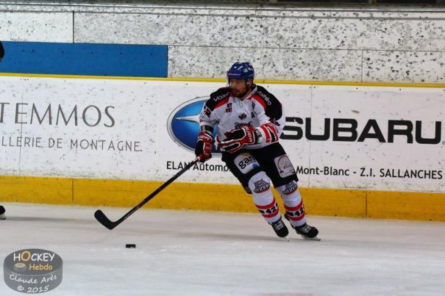 Photo hockey match Chamonix  - Bordeaux le 30/12/2015