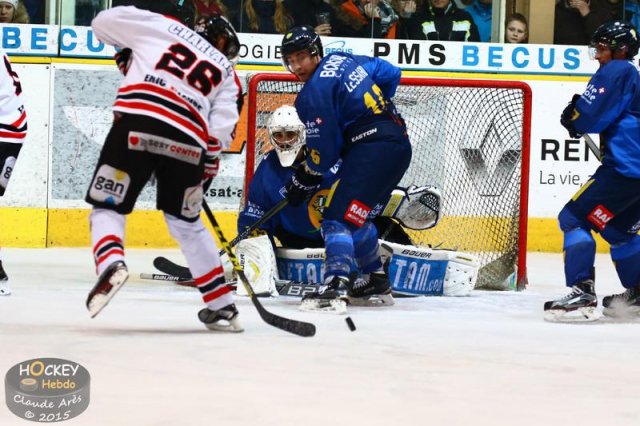 Photo hockey match Chamonix  - Bordeaux le 30/12/2015