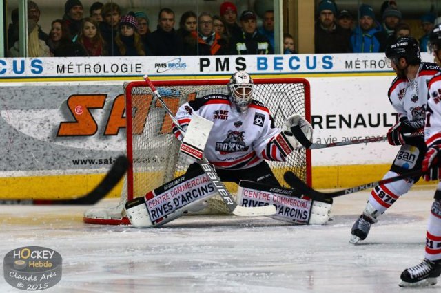 Photo hockey match Chamonix  - Bordeaux le 30/12/2015