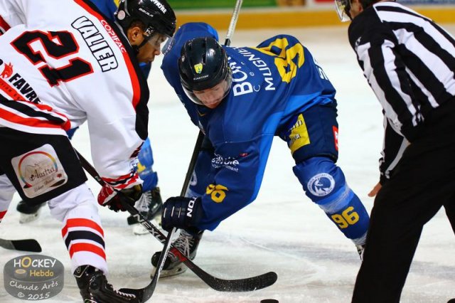 Photo hockey match Chamonix  - Bordeaux le 30/12/2015