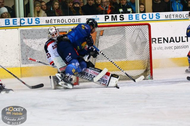 Photo hockey match Chamonix  - Bordeaux le 30/12/2015