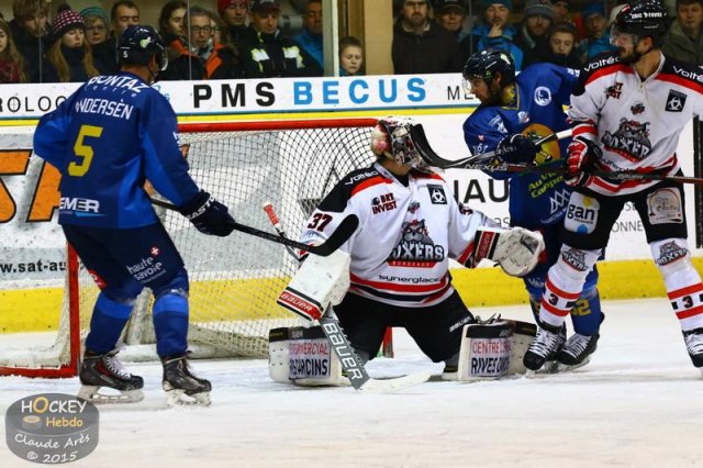 Photo hockey match Chamonix  - Bordeaux le 30/12/2015