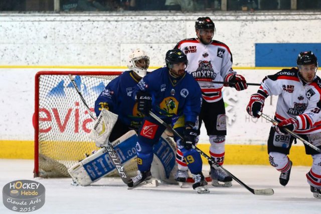 Photo hockey match Chamonix  - Bordeaux le 30/12/2015