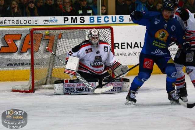 Photo hockey match Chamonix  - Bordeaux le 30/12/2015