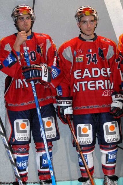 Photo hockey match Grenoble  - Rouen le 20/01/2009