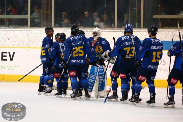 Photo hockey match Chamonix  - Bordeaux le 30/12/2015