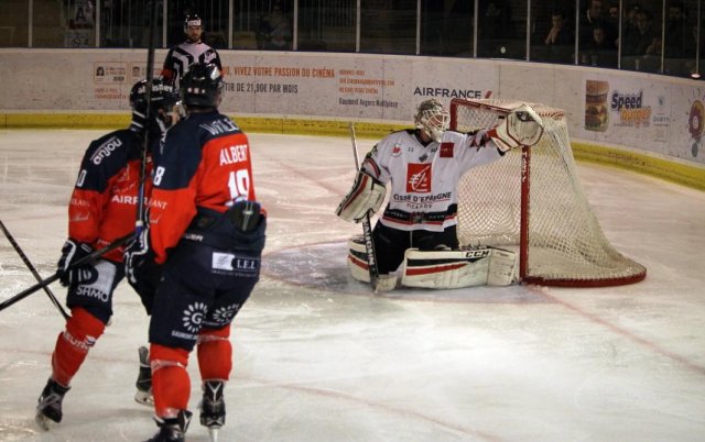 Photo hockey match Angers  - Amiens  le 30/12/2015