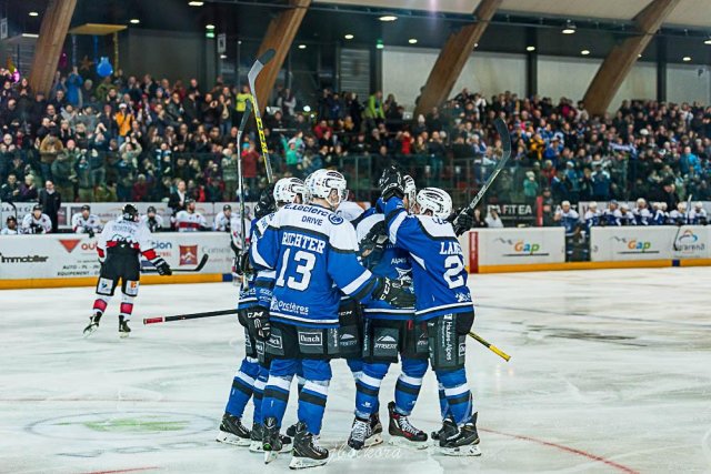 Photo hockey match Gap  - Briançon  le 30/12/2015