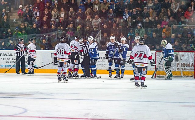 Photo hockey match Gap  - Briançon  le 30/12/2015