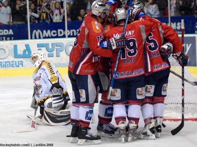 Photo hockey match Grenoble  - Rouen le 20/01/2009