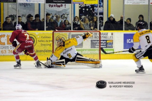 Photo hockey match Dijon  - Rouen le 30/12/2015