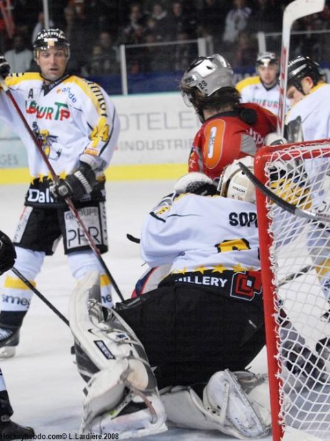 Photo hockey match Grenoble  - Rouen le 20/01/2009