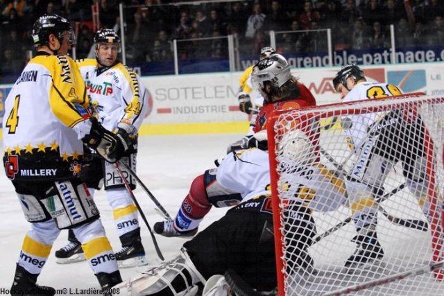 Photo hockey match Grenoble  - Rouen le 20/01/2009