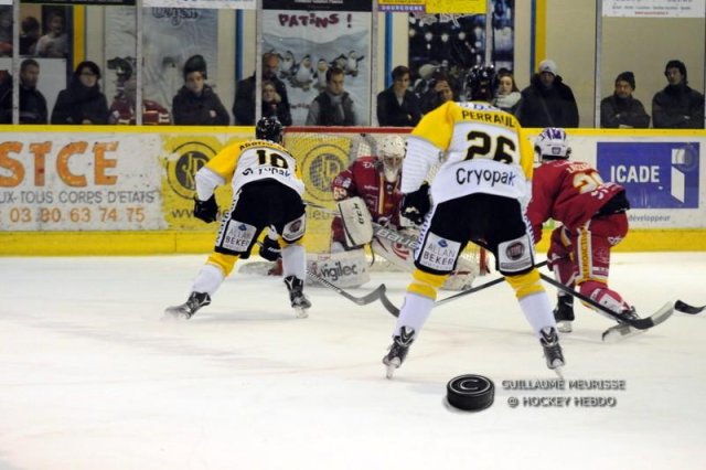 Photo hockey match Dijon  - Rouen le 30/12/2015