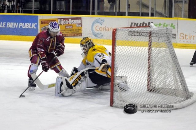 Photo hockey match Dijon  - Rouen le 30/12/2015