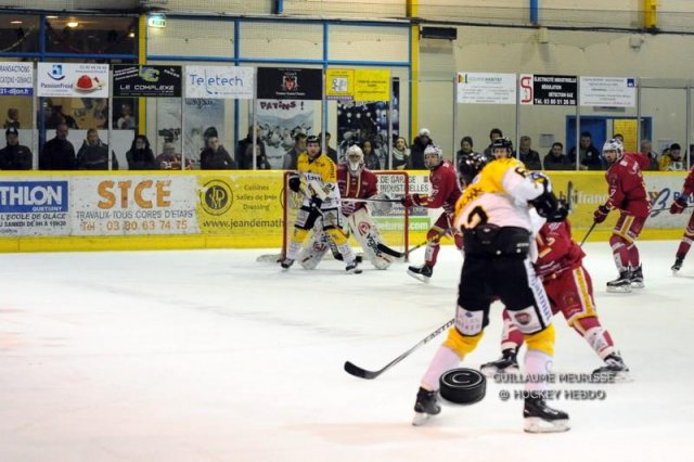 Photo hockey match Dijon  - Rouen le 30/12/2015