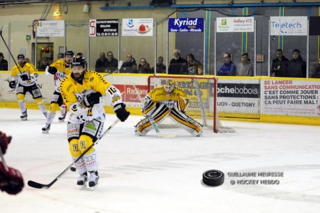 Photo hockey match Dijon  - Rouen le 30/12/2015