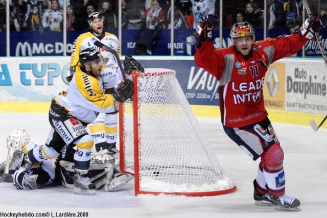 Photo hockey match Grenoble  - Rouen le 20/01/2009