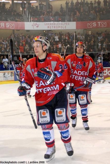 Photo hockey match Grenoble  - Rouen le 20/01/2009