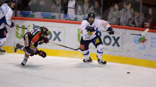Photo hockey match Amiens  - Chamonix  le 27/12/2015
