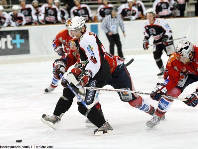 Photo hockey match Briançon  - Grenoble  le 30/12/2008