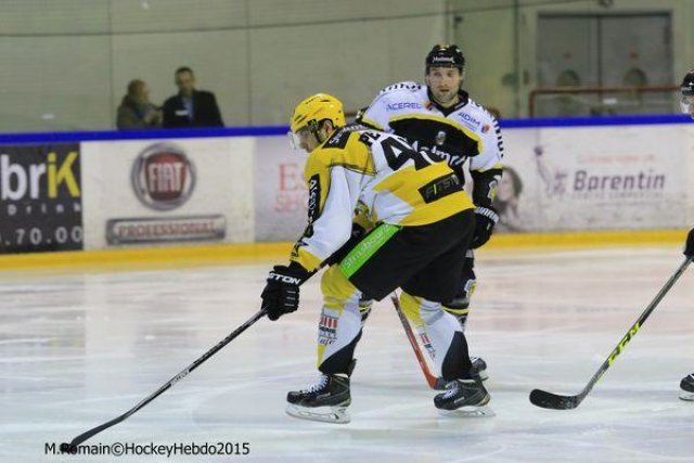 Photo hockey match Rouen - Strasbourg  le 05/01/2016