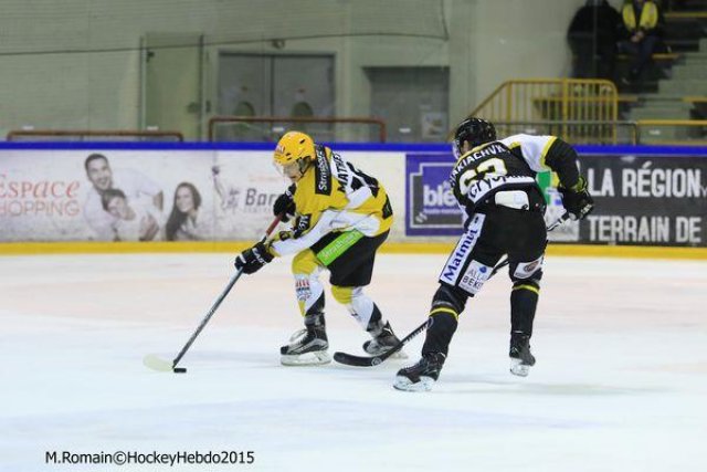 Photo hockey match Rouen - Strasbourg  le 05/01/2016