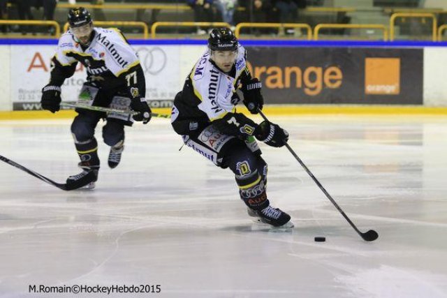 Photo hockey match Rouen - Strasbourg  le 05/01/2016