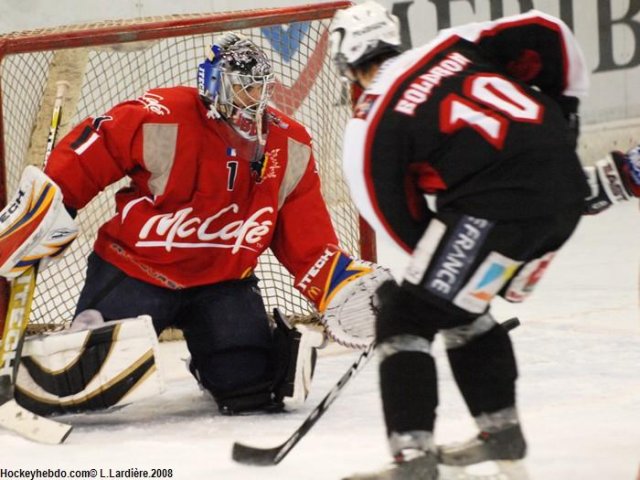 Photo hockey match Briançon  - Grenoble  le 30/12/2008