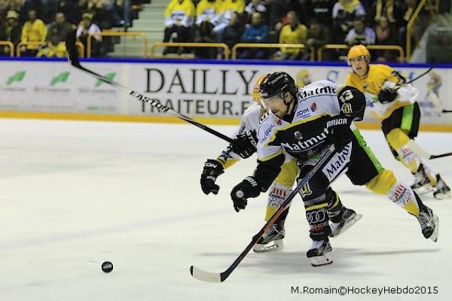 Photo hockey match Rouen - Strasbourg  le 05/01/2016