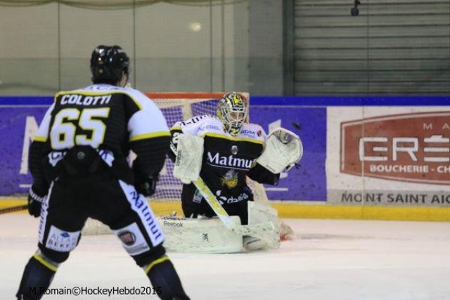 Photo hockey match Rouen - Strasbourg  le 05/01/2016
