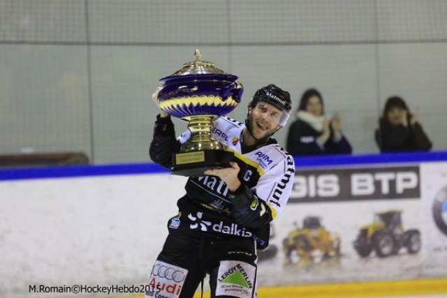 Photo hockey match Rouen - Strasbourg  le 05/01/2016