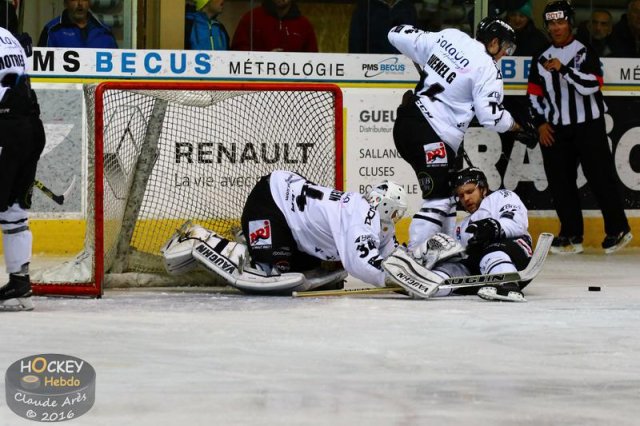 Photo hockey match Chamonix  - Brest  le 06/01/2016